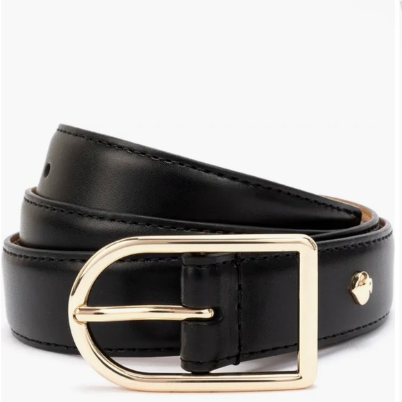 kate spade Accessories - Kate Spade 25mm Stitched Feather Edged Belt